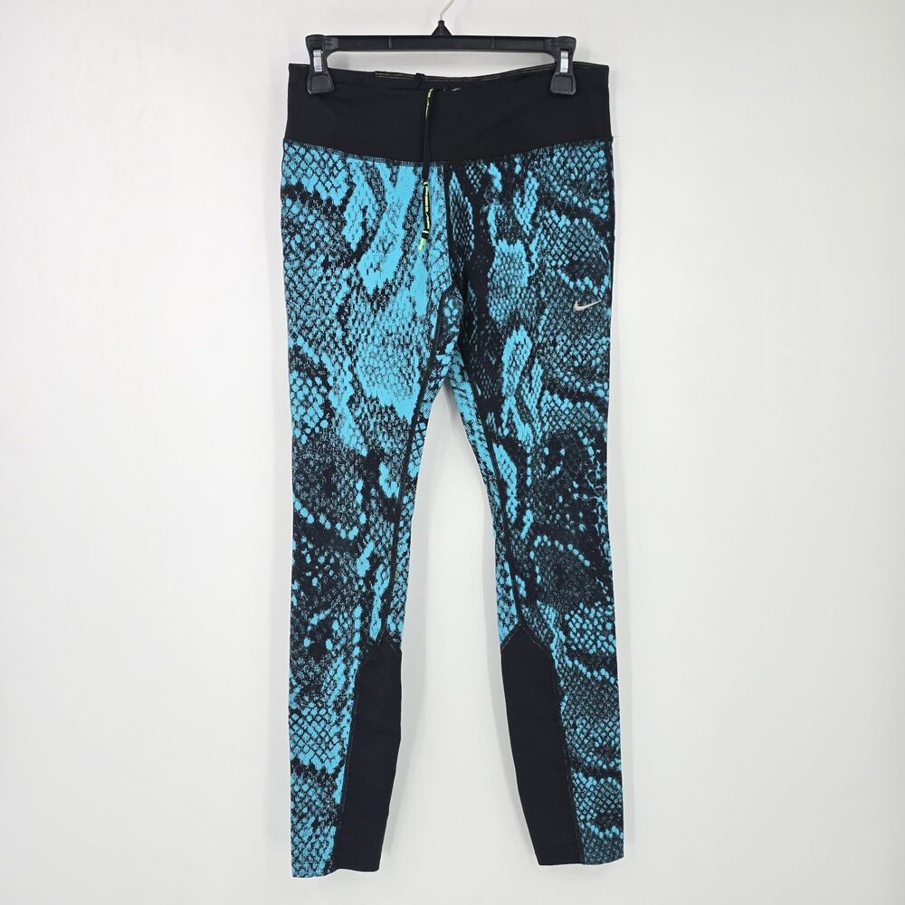 Nike Dri-Fit Size M Geometric Epic Luxe Women's Running Pants/Leggings